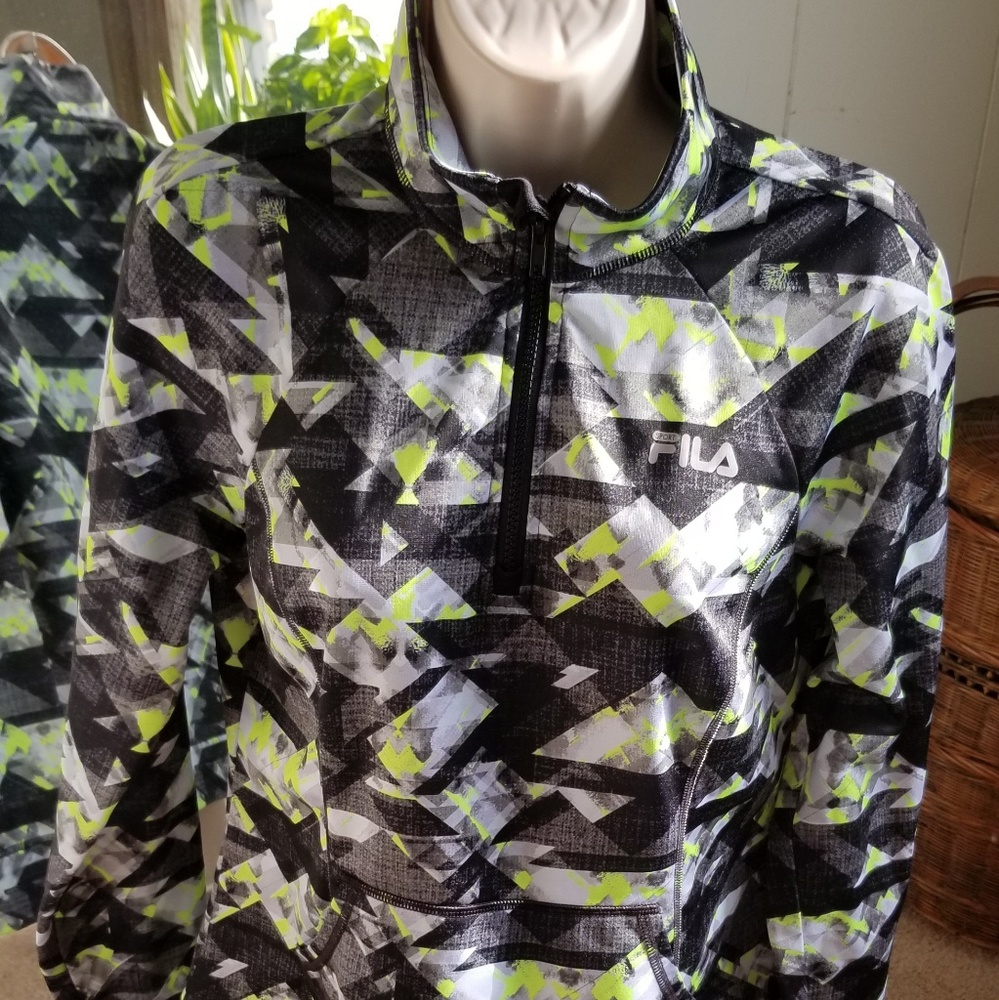 Fila Pull Over Active Wear Jacket